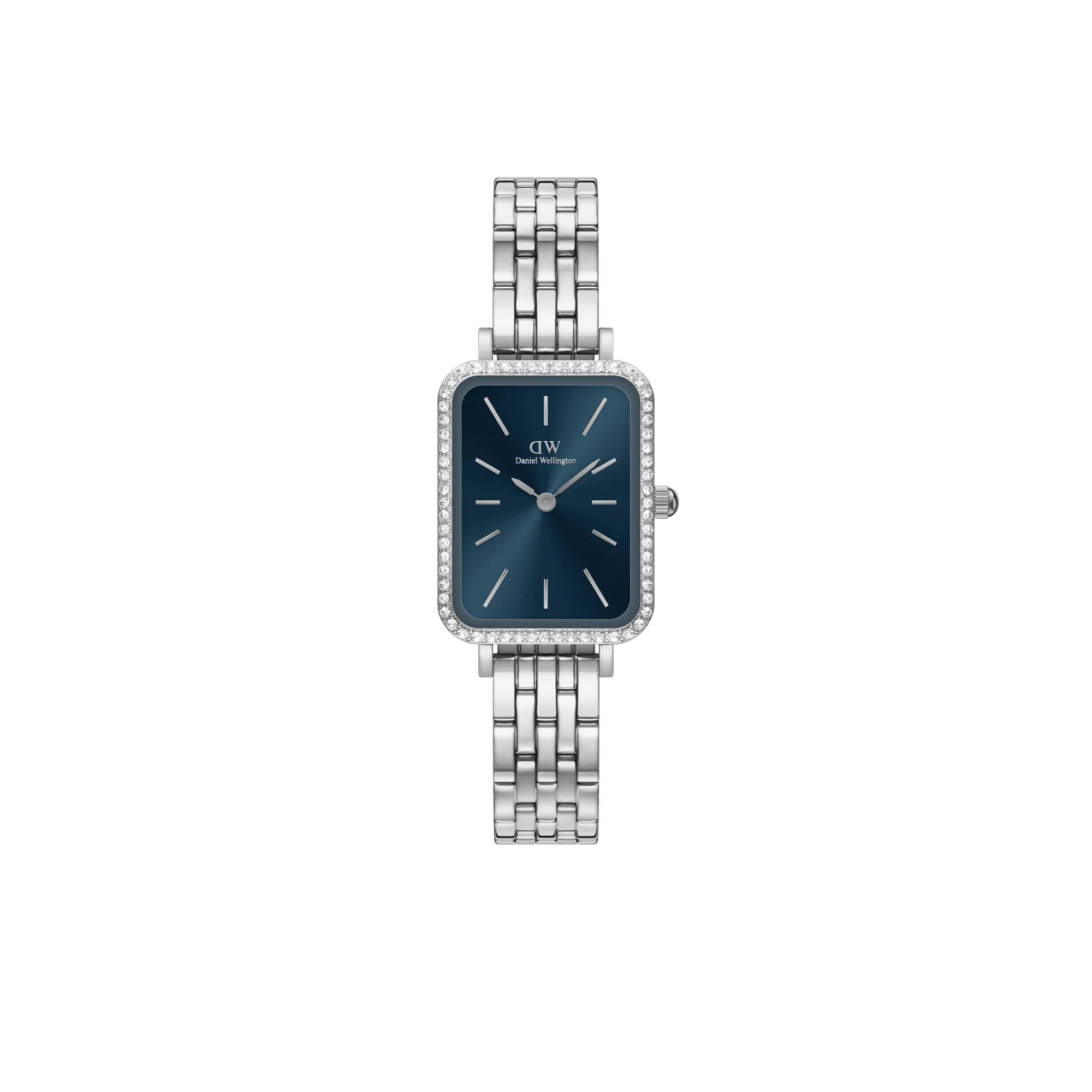 Quadro Lumine Bezel 5-Link Arctic Silver