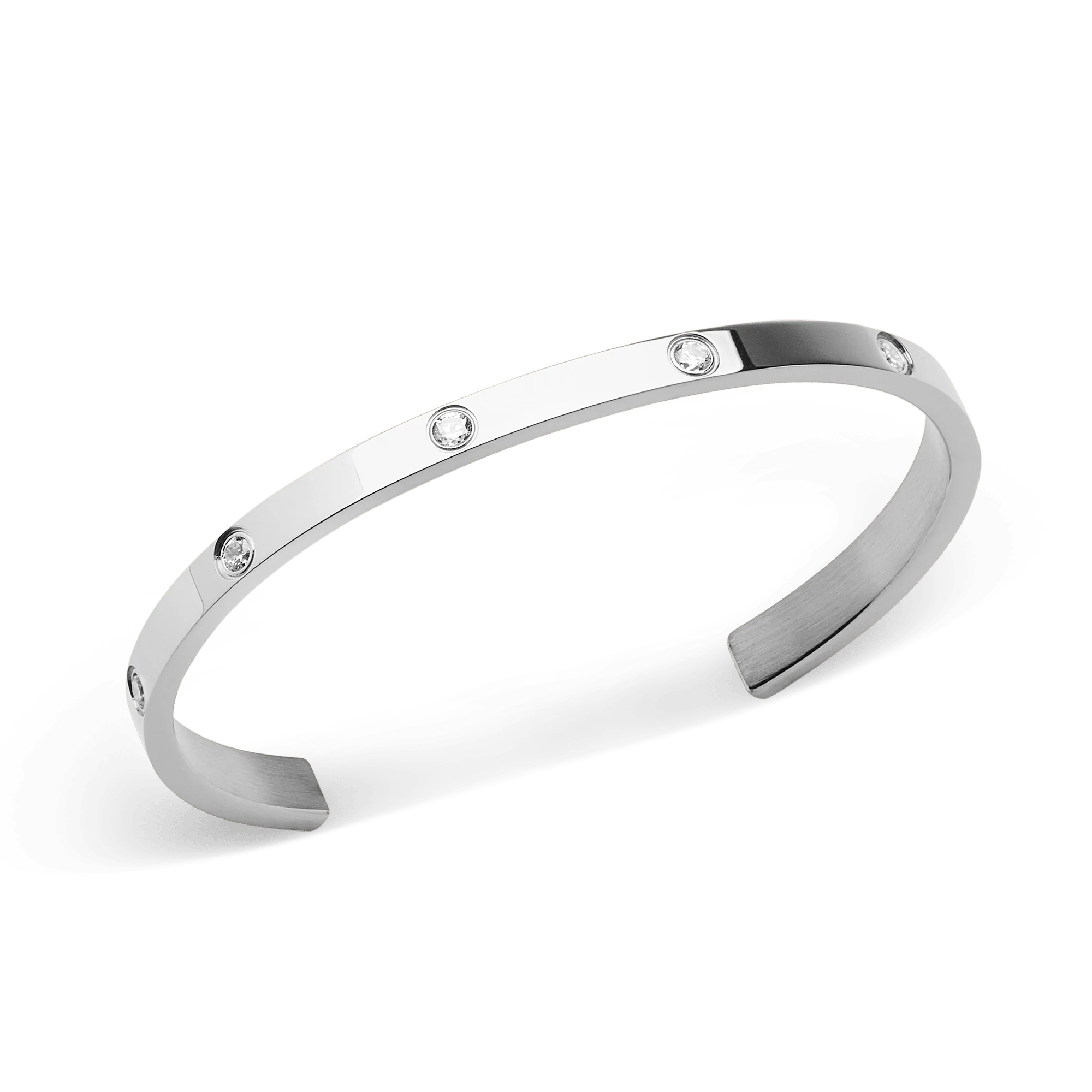 Quadro 5-Link + Classic Lumine Bracelet Silver Set - Image 3